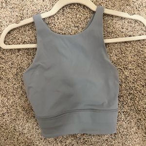 LULU LEMON Blue Sports Bra Size 2